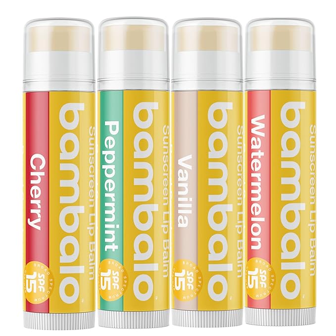 4-Pack Variety SPF 15 Lip Balm
