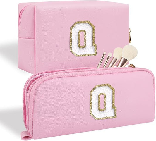 2pack personalized initial letter makeup