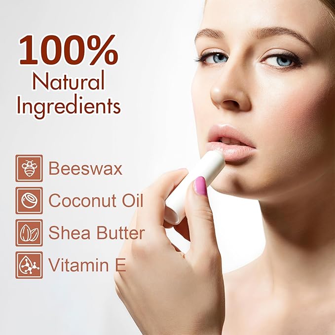 120 Pack Lip Balm Unlabeled, Natural