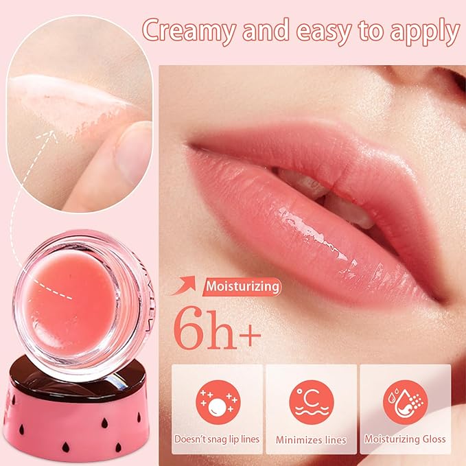 4PCS Bee Lip Balm Honey Pot,