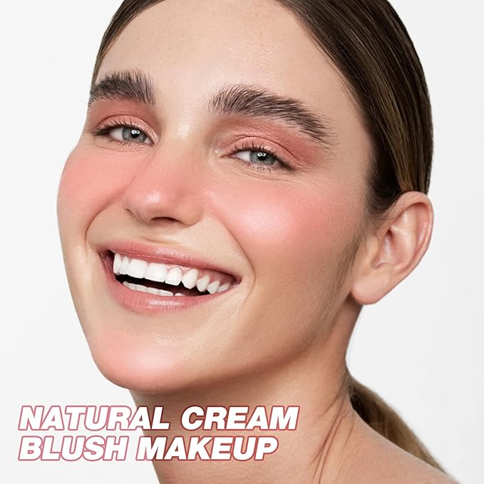 Boobeen Cream Blush Stick, Multi-Use Face Blush for & Blendable