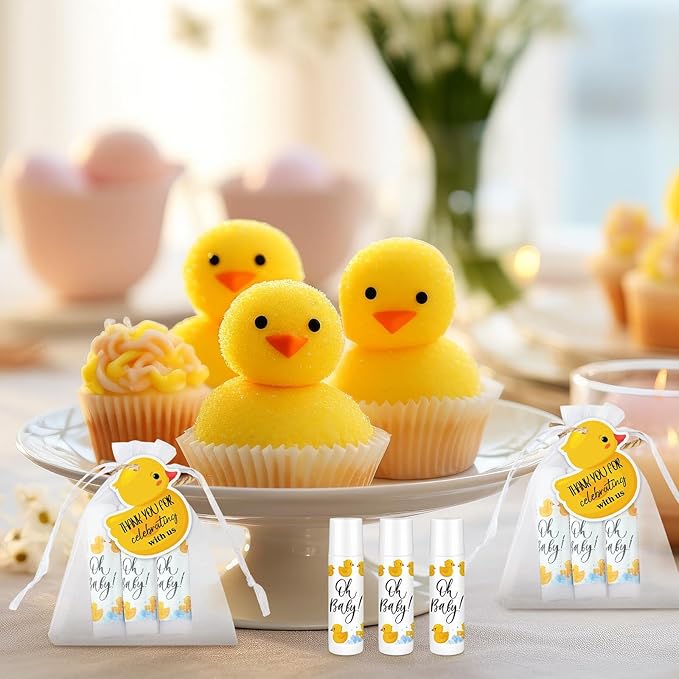 Demissle 50 Pcs Baby Shower Lip Reveal