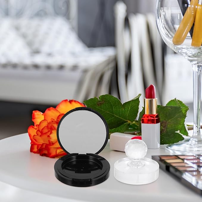 FOMIYES Eyeshadow Pallets Makeup Storage Organizer Box Empty Loose Powder Blush Container Empty Blush Case Loose Powder containers Compact Container: Reusable Eyeshadow Pallets Makeup Pallet