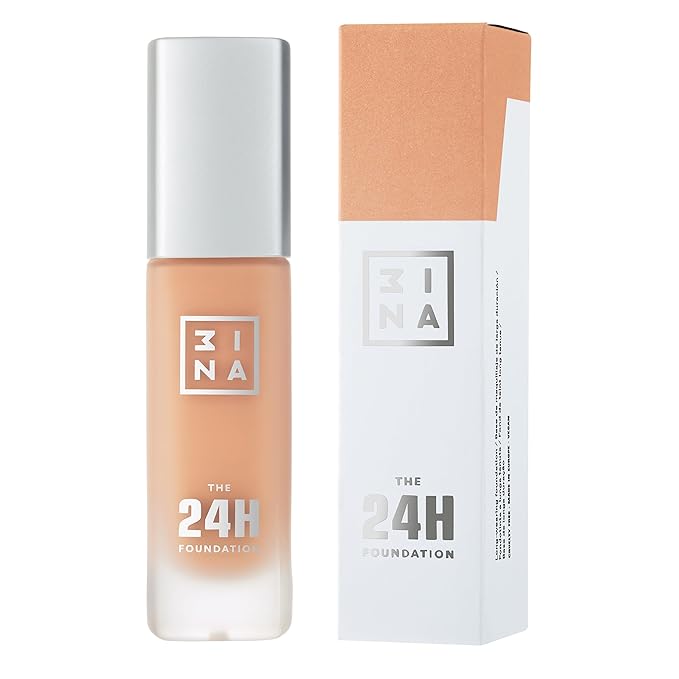 3INA The 24H Foundation 609-24H Light Pink Cream, 01 Oz
