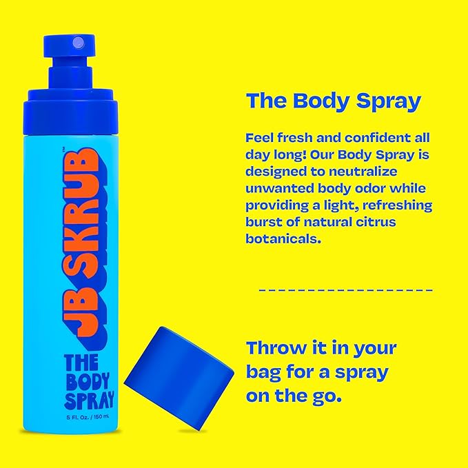 Body Spray, Body Wash, and Face Wash for Teen Boys, Tweens, and Kids - Refreshing Body Care Trio - Banish Funk, Revitalize, Radiate Confidence