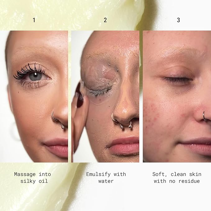 JUNO & Co. JADE Clean10 Cleansing Balm - Makeup Remover Balm - Effortlessly Removes Makeup & SPF - 2.87oz Makeup Remover Balm Full Set