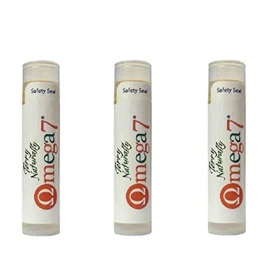 Terry Naturally Omega7 Lip Balm - 0.15 Oz, Pack of 3