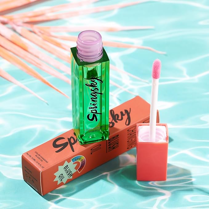 Color Changing Blush Oil, Liquid Blush Oil for