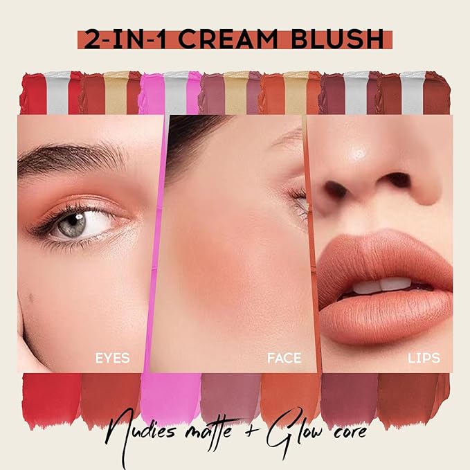 Cream Blush, Jelly Blush, Beauty Blush Makeup Sticks, Stick #05