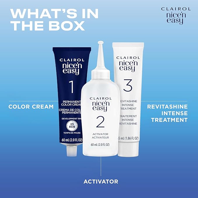 Clairol Nice'n Easy Permanent Hair Dye, 11 Ultra Light Blonde Hair Color, Pack of 3