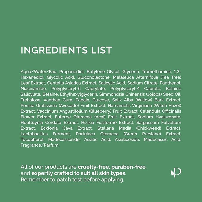 PLANTIFIQUE Korean Glycolic Acid Toner Pads 60 Pcs with Niacinamide, CICA - AHA BHA PHA Face Daily Peel Exfoliating Pads Formula for Gentle Skin Renewal for All Skin Types - Refillable Container