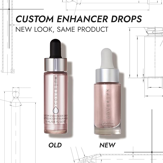 COVER FX Custom Enhancer Drops - Sunlight: Classic Liquid Highlighter 15mL
