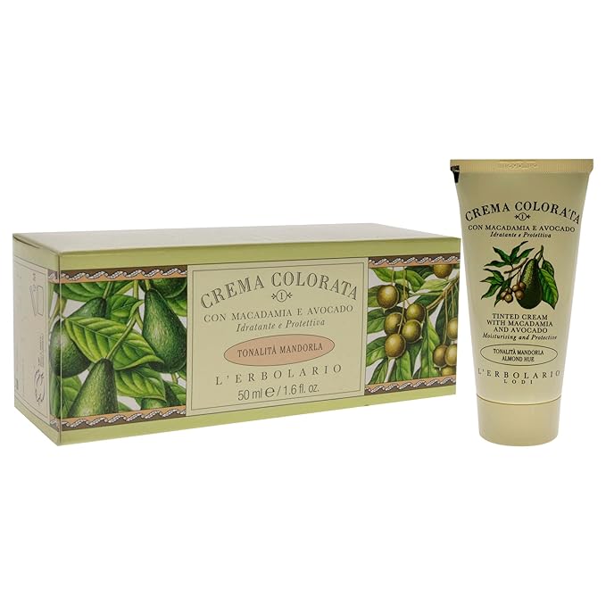 Tinted Cream - Almond Hue by LErbolario for Women - 1.6 oz Cream
