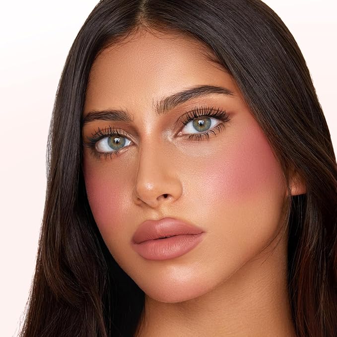 Boobeen Loose Blush Powder Air Cushion Blush, Face Matte Finish