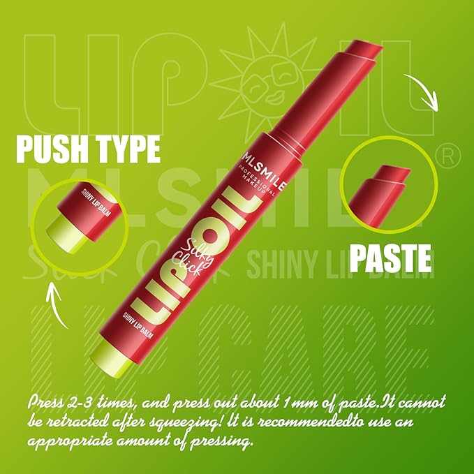 3 Colors Fat Lip Oil Click