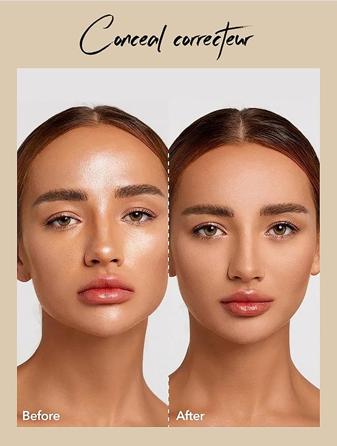 Color Liquid Conceal Contour Foundation, Waterproof 8 Colors Tone, 06