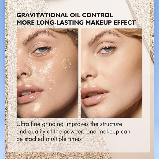 Maycheer Face Powder, Maycheer Lasting Waterproof Face Powder - Oil Absorbing Powder for Face, Lasting and Waterproof (05# SOF THONEY, 0.35 Ounce)