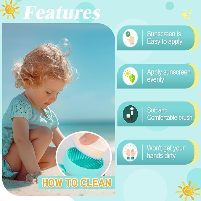 Sunscreen Applicator for Kids, 2pcs