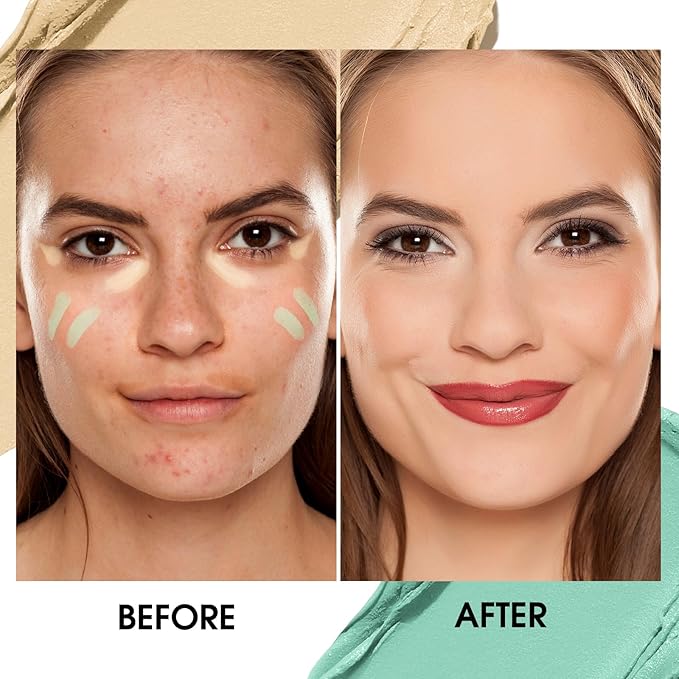 Contour Stick Corrects Skin Tone Bronzer Waterproof Sweat Concealer Yellow