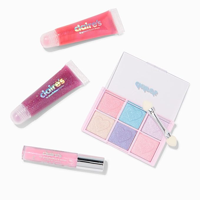 Claire's Y2K Unicorn Pink Bling Makeup Set