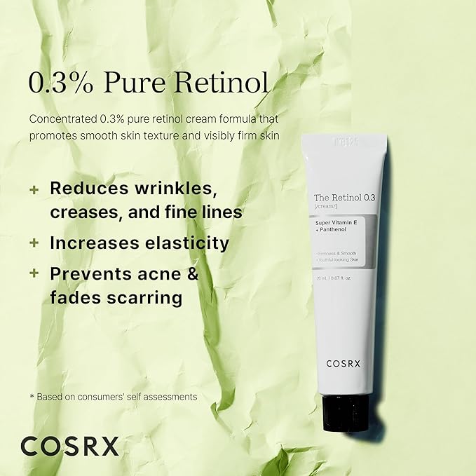 Cosrx retinol cream, 0.67 oz,