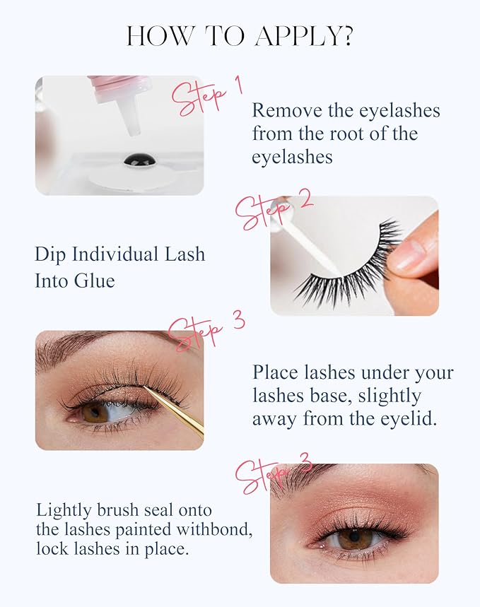 Lashes Wispy Natural Like Russian Eyelashes Everyday Flared Strip Eyelas Doll False Eyelash 7 Pairs F01
