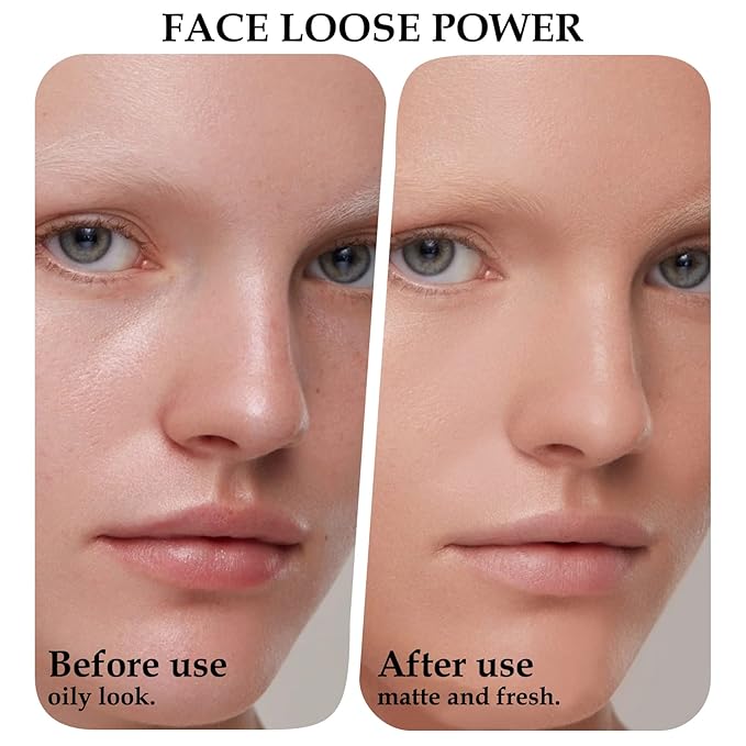 Boobeen Loose Face Powder Translucent Setting Powder Oil