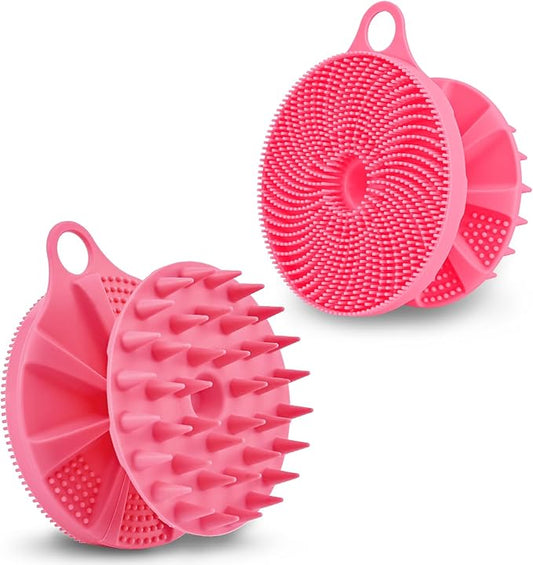 Innerneed 2-in-1 silicone body scrubber