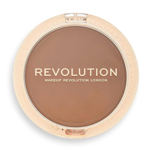 Revolution Beauty, Ultra Cream Face Bronzer, Buildable & Blendable Cream Contour, Vegan & Cruelty Free, Light, 0.24 Oz.