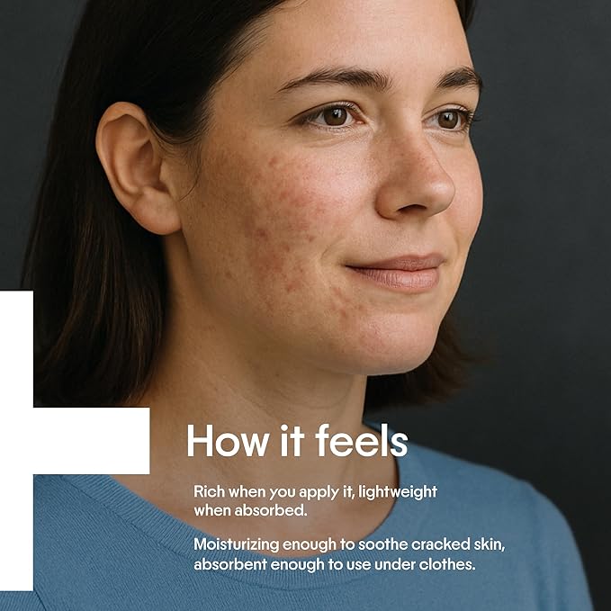 Clearbody Organics Colloidal Oatmeal Eczema Cream with Manuka Honey - 4 oz - Plant-Based Moisturizer & Eczema Ointment for Dry, Itchy Skin Relief