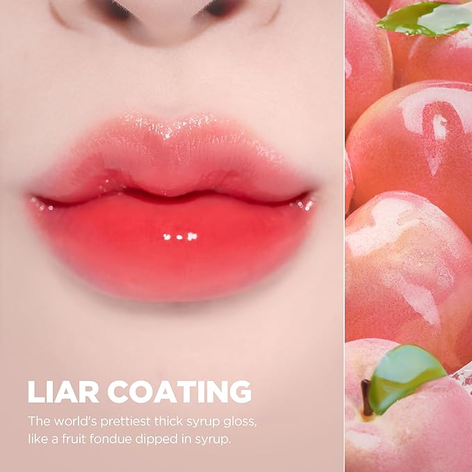 lilybyred Bloody Liar Coating Tint | Korean Glossy Lip Stain, Vivid & Juicy Color, Syrupy Shine, Moisturizing, Long-Lasting & Smudge-Proof, Non-Sticky, Lightweight, 0.14 oz. (09 Indifferent Fig)