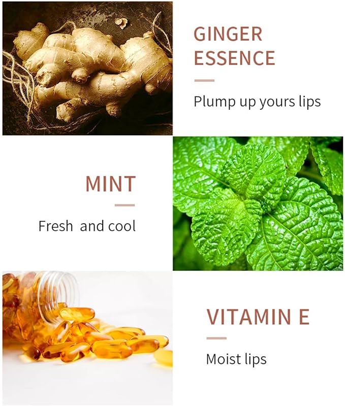 2Pcs Lip Plumper Set, Natural Lip Lips