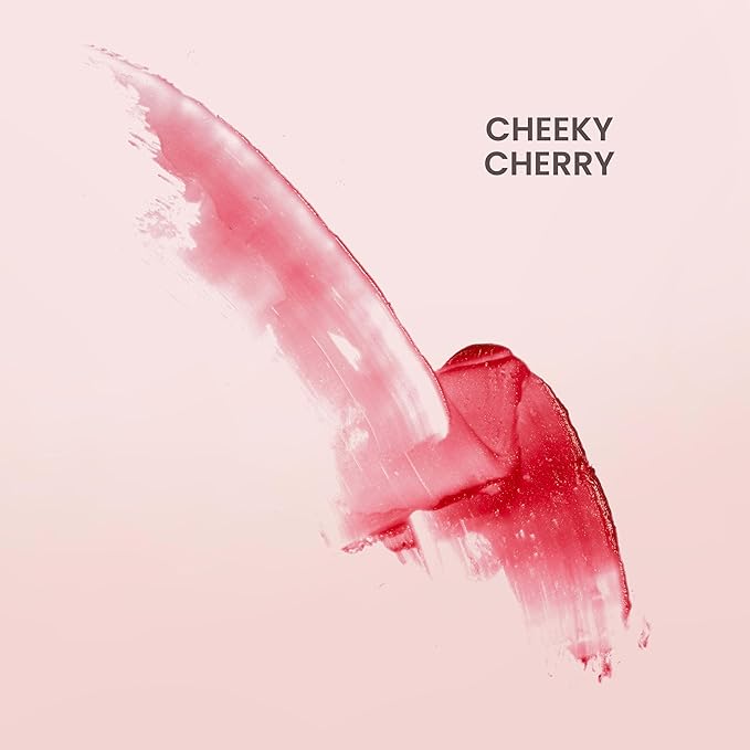 Burt’s Bees Back to School Gift Ideas, Tinted Boosted Balm, Cheeky Cherry, Hydrating Tinted Lip Balm with Vitamin C, E, and F Core, 24 Hour Lip Moisturizer, 100% Natural Origin, 1 Count, 0.16oz