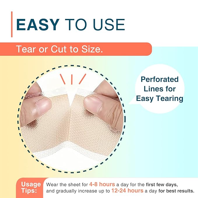 Silicone Scar Sheets, 1.5¡± x 78¡±