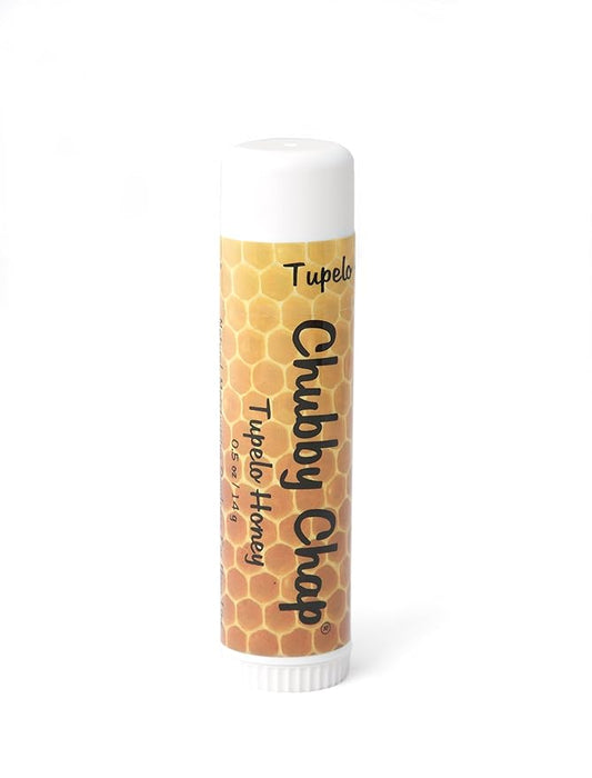 Chubby Chapstick - One (1x) Large Jumbo Chapstick Natural Chapstick - .5 Ounce Lip Balm (Tupelo Honey)