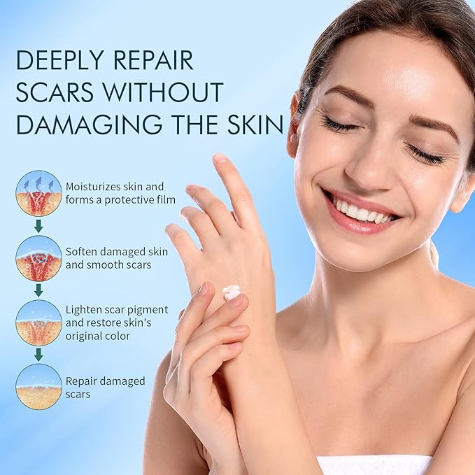 Scar Cream Gel, Advanced Silicone Scar