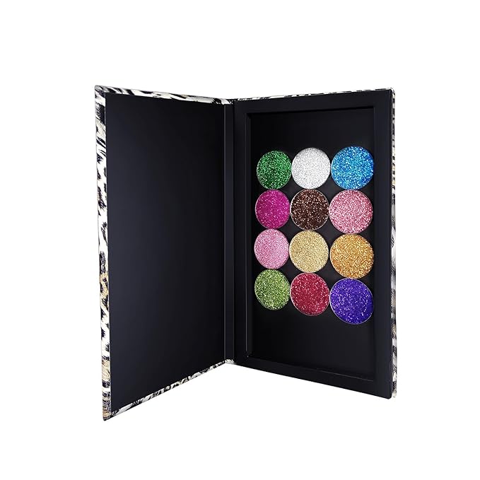 Magnetic Makeup Palette Leopard Empty Makeup Palette for Eyeshadow Lipstick Blush Powder