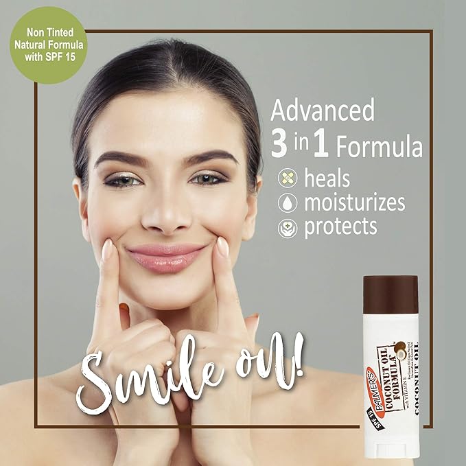 Palmer's Coconut Oil Formula Lip Balm with SPF 15, 0.15 Ounce