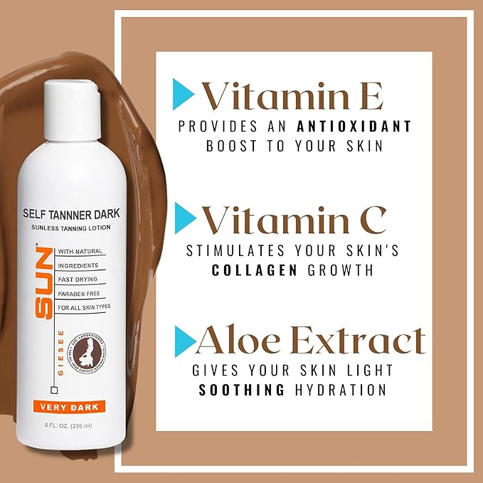 Self Tanner Dark Sunless Tanning