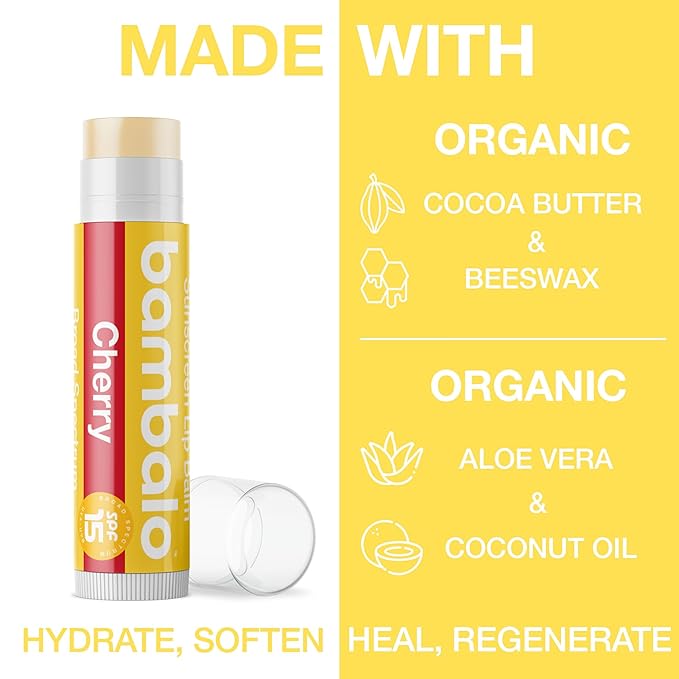 4-Pack Cherry SPF 15 Lip Balm