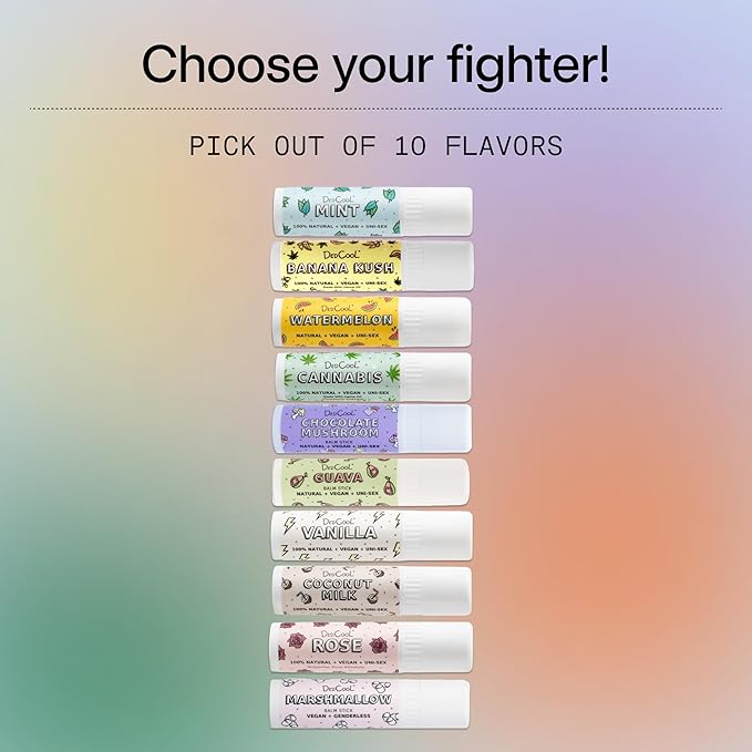 DedCool Lip Balm Stick (Coconut Milk) Jumbo, Vegan, Flavored, Coconut Oil Lip Balm, Long Lasting, Moisturization, Hydrates Dry & Chapped Lips, Vegan, Natural, Clean, Non-Toxic, Fragrance For All