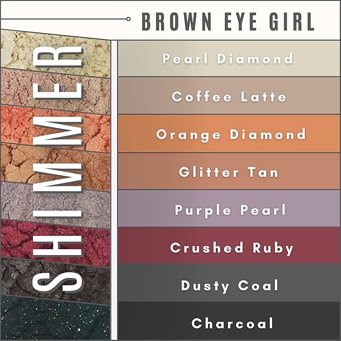 Brown Eyed Girl Loose Mineral Eye Shadow Makeup