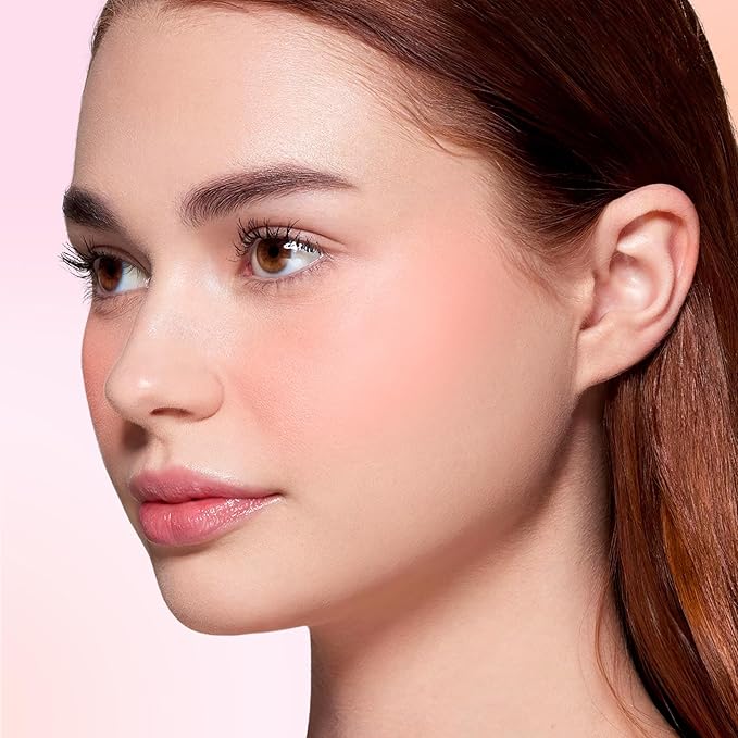 Boobeen Blush Compact for Face, Matte Powder Blush Natural Glowing