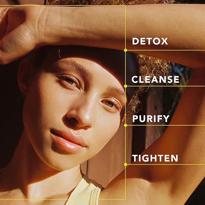 LAPCOS Charcoal Sheet Mask, Daily Face Mask with Salicylic Acid and Tea Tree Oil to Detoxify and Tighten Skin, Korean Beauty Favorite, 5-Pack