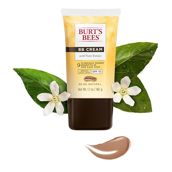 Burt's Bees BB Cream with SPF 15, Medium, 1.7 Oz