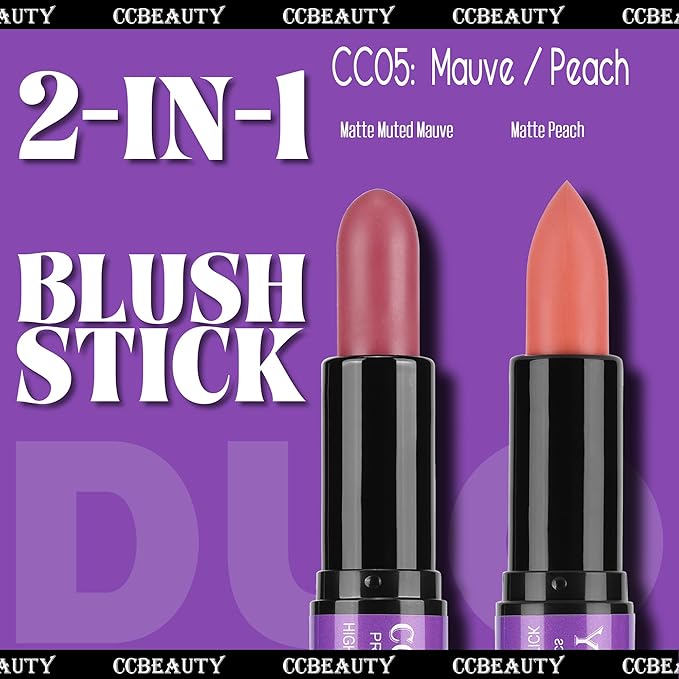CCbeauty Contour Stick, 3pcs Dual-ended Wonder Stick Cream