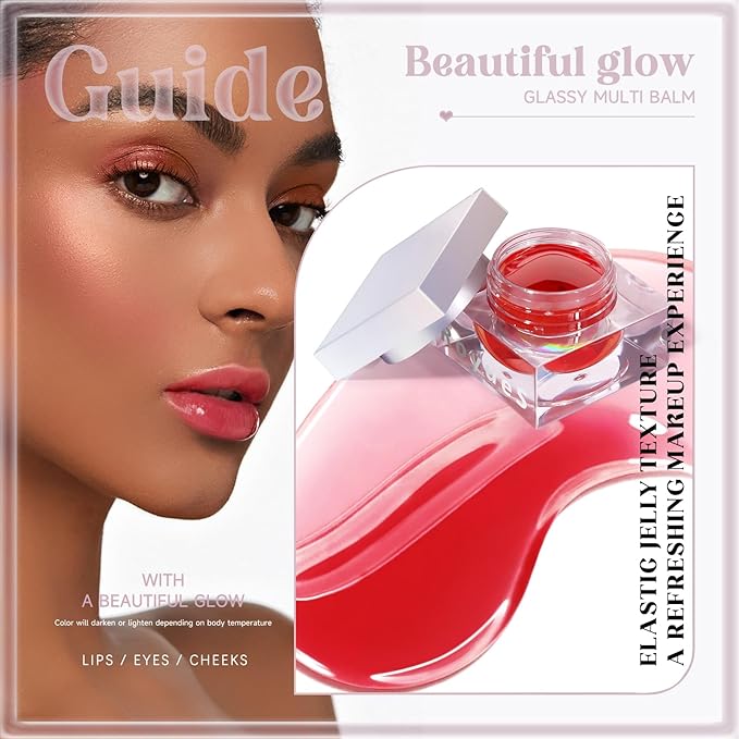 Cooling Water Jelly Tint Cream Blush, Color Changing Lip