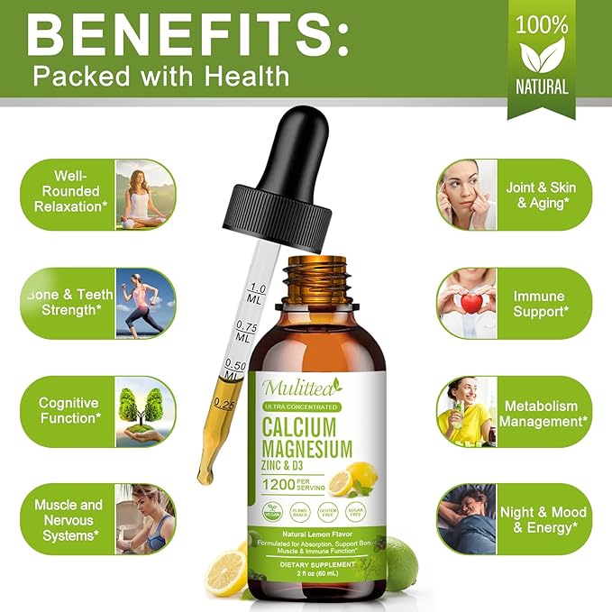 Calcium Magnesium Zinc with Magnesium Glycinate