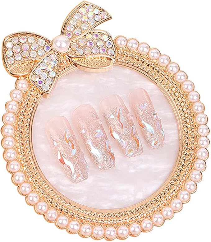 Nail Palette Knot Nail Polish Palette Nail Tray for Nail Art Nail Polish Mixing Palette Nail Art Display Board