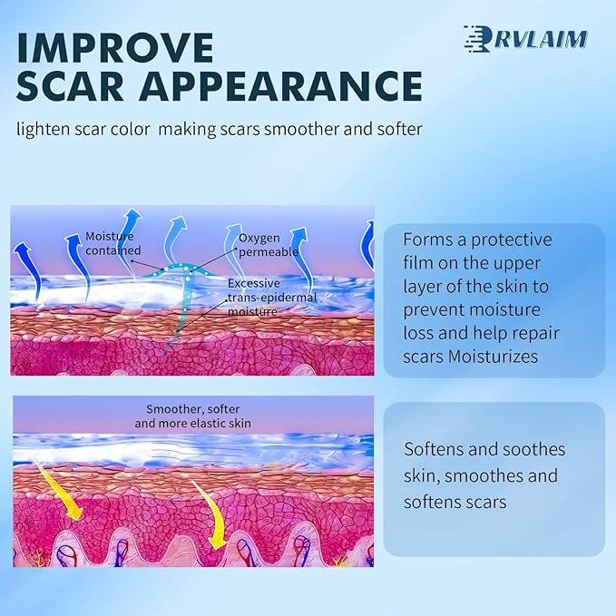 Scar Cream Gel, Advanced Silicone Scar